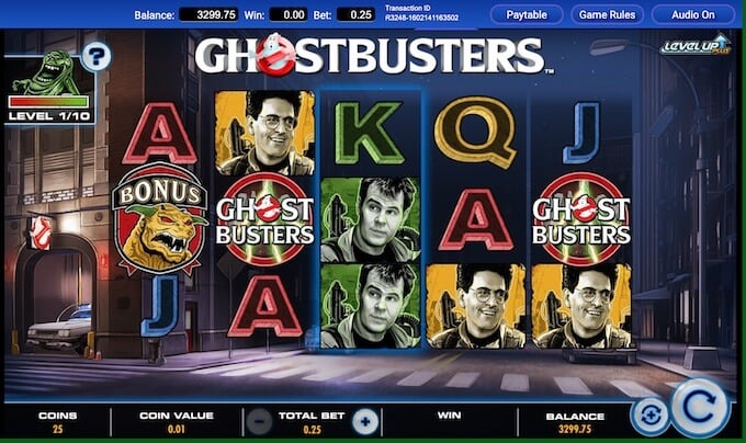 Ghostbusters Plus Slot Game 