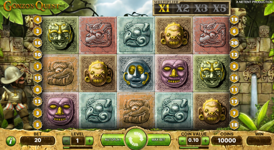 gonzos quest free spins us online casinos