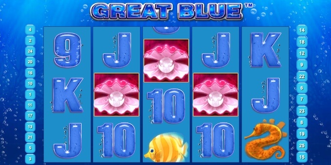 Great Blue Online Slot Bonus Round