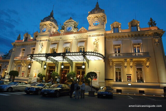 A view of the Casino Monte Carlo in the evening (Monaco Press Centre Photos)