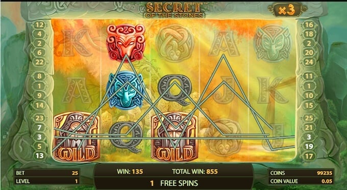 Secret of the Stones Online Slot Game