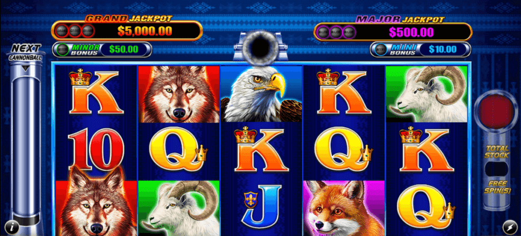 Cannonball Wolf online slot