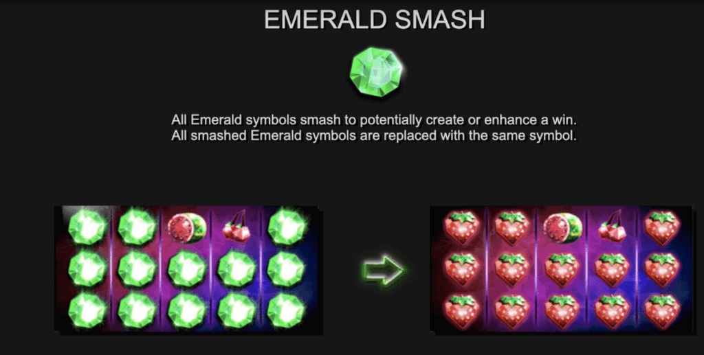 Emerald Smash feature
