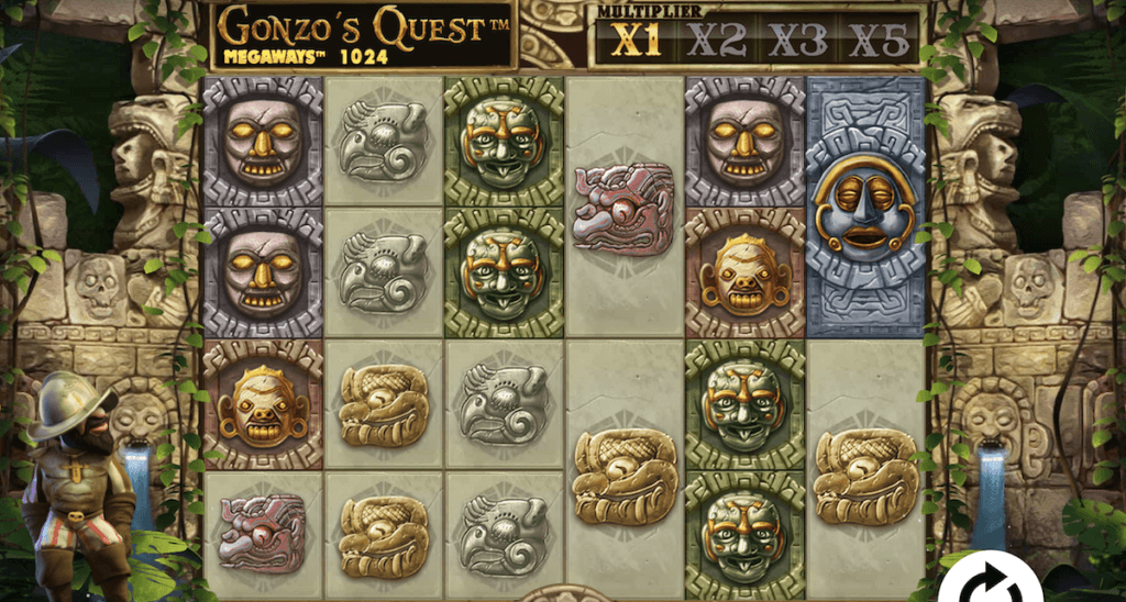Gonzo's Quest Megaways Gameplay