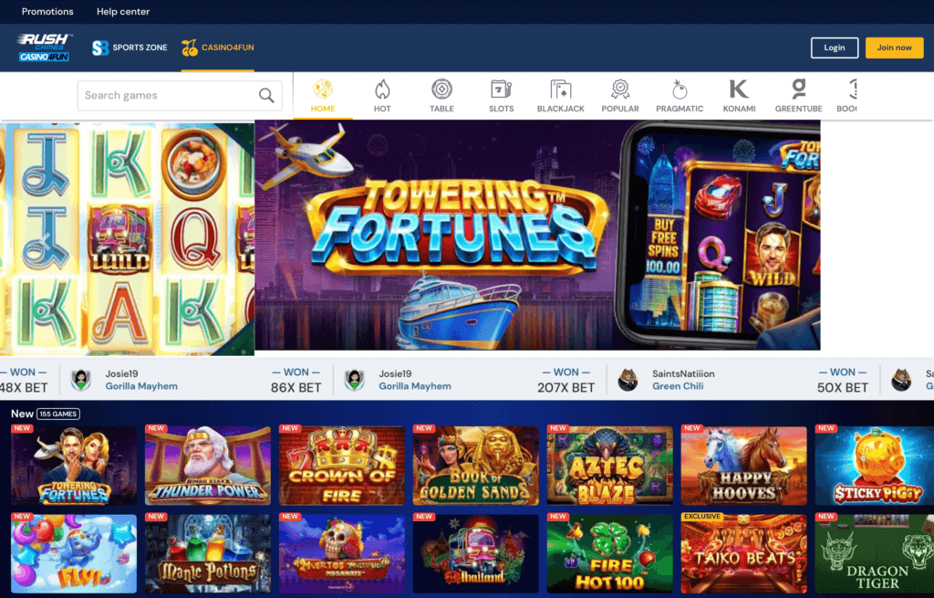 Rush Games Social Casino