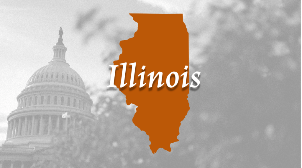 map of illinois