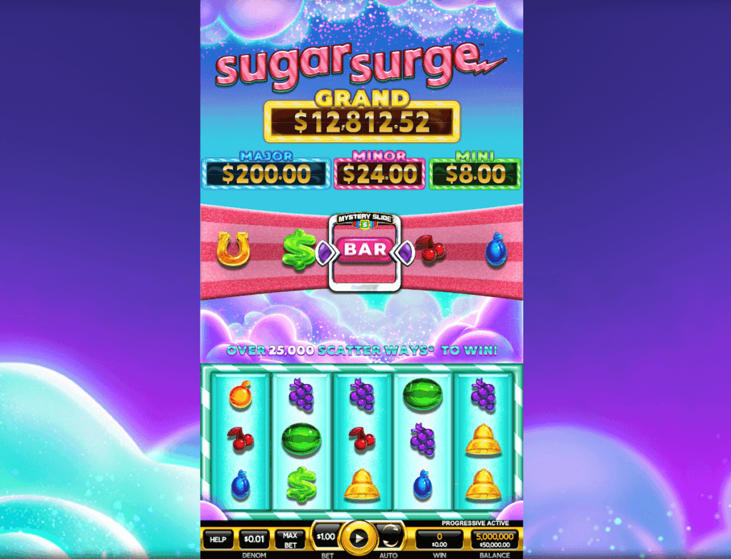 Sugar Surge online slot Incredible Technologies