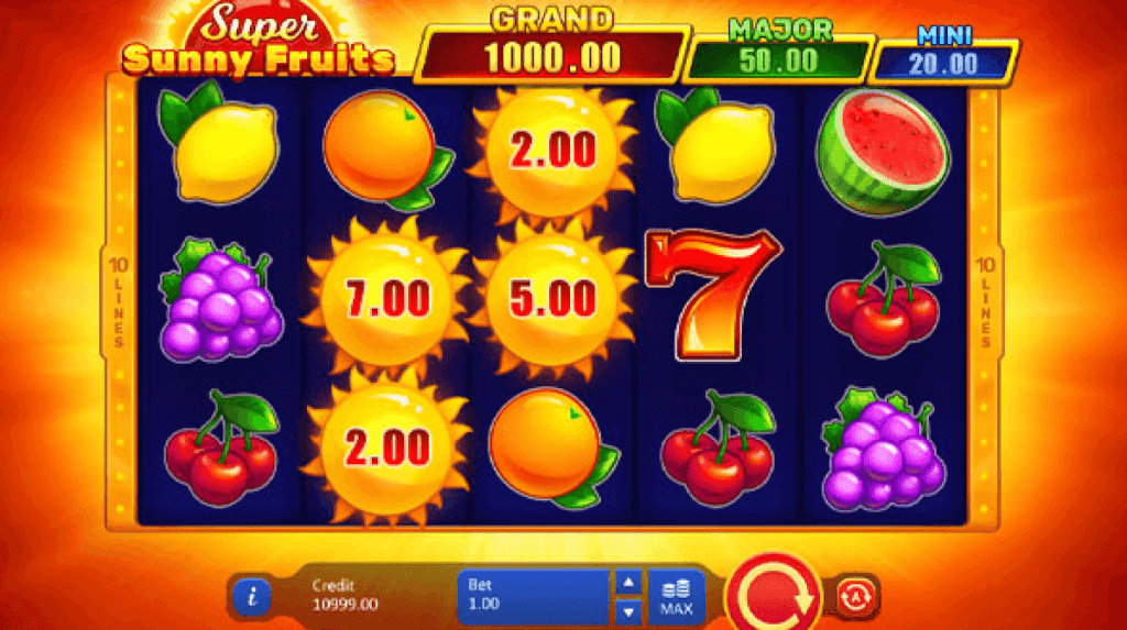 Sunny Fruits slot