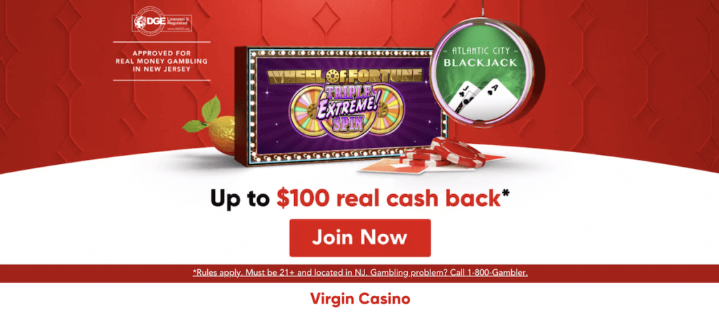 Virgin Casino Cashback bonus