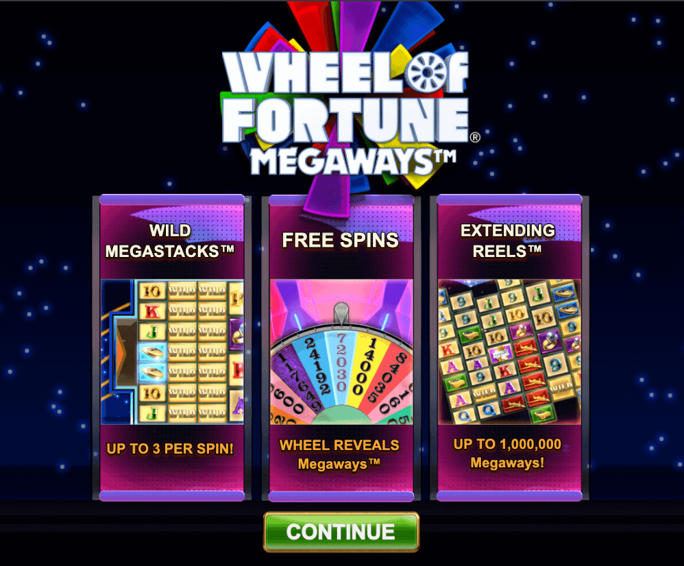 Wheel of Fortune Megaways Big Time Gaming IGT